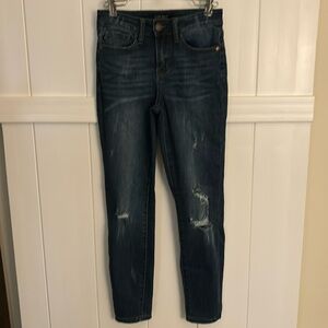 Judy Blue relaxed fit distressed jeans
